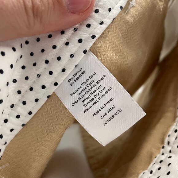 Talbots White Shorts Size 10 - Picture 5 of 5